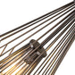 Z-Lite Quintus 10" 1-Light Plated Bronze Steel Mini Pendant Light