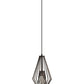 Z-Lite Quintus 10" 1-Light Plated Bronze Steel Mini Pendant Light