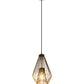 Z-Lite Quintus 10" 1-Light Rubbed Brass Steel Mini Pendant Light