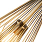 Z-Lite Quintus 10" 1-Light Rubbed Brass Steel Mini Pendant Light
