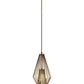 Z-Lite Quintus 10" 1-Light Rubbed Brass Steel Mini Pendant Light