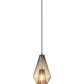 Z-Lite Quintus 10" 1-Light Rubbed Brass Steel Mini Pendant Light