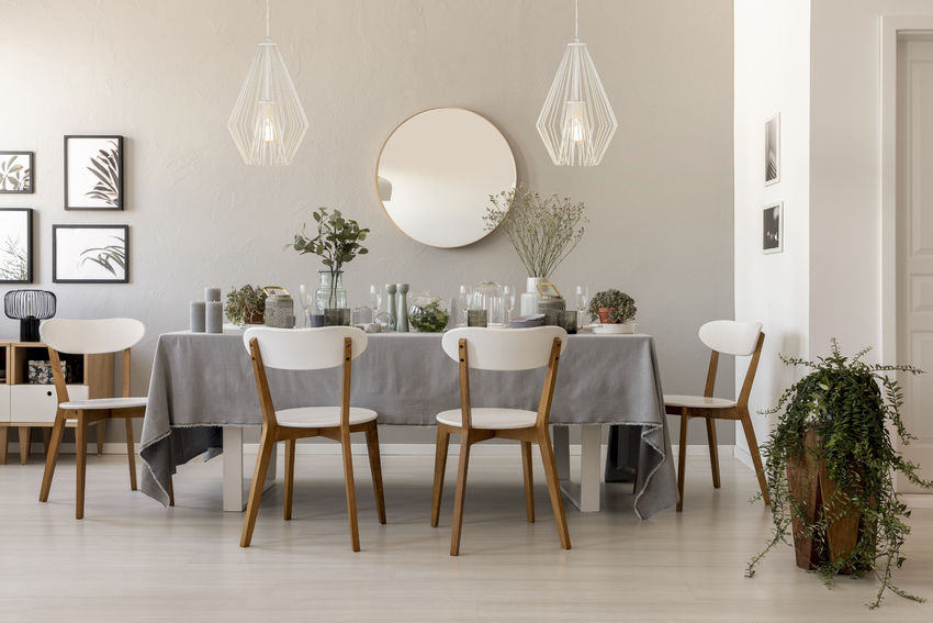 Z-Lite Quintus 13" 1-Light Gloss White Steel Mini Pendant Light