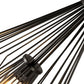 Z-Lite Quintus 13" 1-Light Matte Black Steel Mini Pendant Light