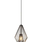 Z-Lite Quintus 13" 1-Light Plated Bronze Steel Mini Pendant Light