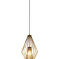 Z-Lite Quintus 13" 1-Light Rubbed Brass Steel Mini Pendant Light