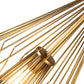 Z-Lite Quintus 13" 1-Light Rubbed Brass Steel Mini Pendant Light