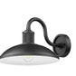 Z-Lite RLM 1-Light Medium Bulb Base Aluminum Sand Black Frame Outdoor Wall Lighting