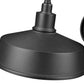 Z-Lite RLM 5024M-BK 1-Light Medium Bulb Base Aluminum Sand Black Frame Outdoor Wall Lighting