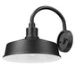 Z-Lite RLM 5024M-BK 1-Light Medium Bulb Base Aluminum Sand Black Frame Outdoor Wall Lighting