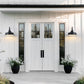 Z-Lite RLM 5024M-BK 1-Light Medium Bulb Base Aluminum Sand Black Frame Outdoor Wall Lighting