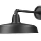 Z-Lite RLM 5025B-BK 1-Light Medium Bulb Base Aluminum Sand Black Frame Outdoor Wall Lighting