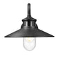 Z-Lite RLM 5027M-BK 1-Light Medium Bulb Base Aluminum Sand Black Frame Outdoor Wall Lighting