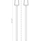 Z-Lite Rainer 14" W x 117" H 4-Light Black Aluminum Outdoor Post Mounted Fixture With Clear Seedy Glass Shade