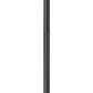 Z-Lite Rainer 14" W x 142" H 4-Light Black Aluminum Outdoor Post Mounted Fixture With Clear Seedy Glass Shade