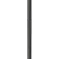 Z-Lite Rainer 14" W x 142" H 4-Light Black Aluminum Outdoor Post Mounted Fixture With Clear Seedy Glass Shade
