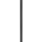 Z-Lite Rainer 5015PHBR-5011P-BK 4-Light Black Aluminum Outdoor Post Mounted Fixture With Clear Seedy Glass Shade