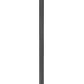Z-Lite Rainer 5015PHBR-519P-BK 4-Light Black Aluminum Outdoor Post Mounted Fixture With Clear Seedy Glass Shade