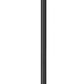 Z-Lite Rainer 5015PHXLR-5010P-BK 5-Light Black Aluminum Outdoor Post Mounted Fixture With Clear Seedy Glass Shade