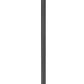 Z-Lite Rainer 5015PHXLR-519P-BK 5-Light Black Aluminum Outdoor Post Mounted Fixture With Clear Seedy Glass Shade