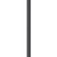 Z-Lite Raphael 5029PHBR-519P-BK 3-Light Sand Black Aluminum Frame Clear Seedy Glass Shade Outdoor Post Mounted Fixture