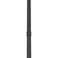 Z-Lite Raphael 5029PHBR-564P-BK 3-Light Sand Black Aluminum Frame Clear Seedy Glass Shade Outdoor Post Mounted Fixture