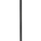 Z-Lite Raphael 5029PHXLR-5011P-BK 4-Light Sand Black Aluminum Frame Clear Seedy Glass Shade Outdoor Post Mounted Fixture