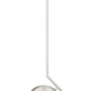 Z-Lite Realm Sphere 11" 1-Light Medium Base Brushed Nickel Steel Matte Opal Glass Shade Pendant Lighting