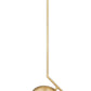 Z-Lite Realm Sphere 11" 1-Light Medium Base Modern Gold Steel Matte Opal Glass Shade Pendant Lighting