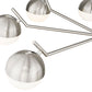 Z-Lite Realm Sphere 44" 8-Light Medium Base Brushed Nickel Steel Matte Opal Glass Shade Chandelier