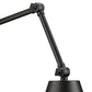 Z-Lite Regent 8" 1-Light Matte Black Steel Wall Sconce