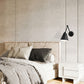 Z-Lite Regent 8" 1-Light Matte Black Steel Wall Sconce