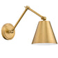 Z-Lite Regent 8" 1-Light Rubbed Brass Steel Wall Sconce