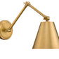 Z-Lite Regent 8" 1-Light Rubbed Brass Steel Wall Sconce