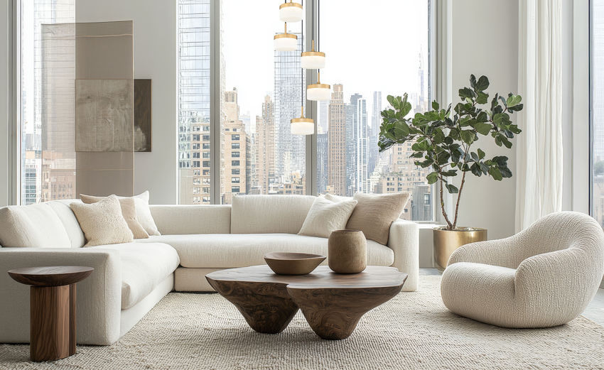 Z-Lite Renaud 16" 5-Light LED-Integrated Modern Gold Steel Frame Feathered White Glass Shade Chandelier