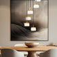 Z-Lite Renaud 21" 7-Light LED-Integrated Modern Gold Steel Frame Feathered White Glass Shade Chandelier