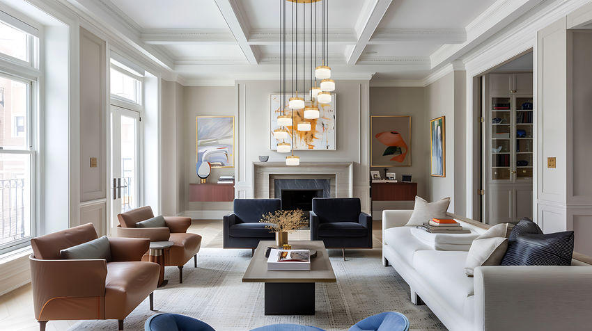 Z-Lite Renaud 28" 11-Light LED-Integrated Modern Gold Steel Frame Feathered White Glass Shade Chandelier