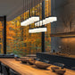 Z-Lite Renaud 47" 17-Light LED-Integrated Matte Black Steel Frame Feathered White Glass Shade Linear Chandelier