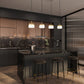 Z-Lite Renaud 7" 1-Light LED-Integrated Modern Gold Steel Frame Feathered White Glass Shade Pendant Light