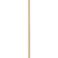 Z-Lite Renaud 9" 1-Light LED-Integrated Modern Gold Steel Frame Feathered White Glass Shade Pendant Light