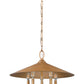 Z-Lite Rialto 22" 5-Light Candelabra Signature Gold Steel Pendant Light