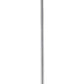 Z-Lite Rubicon 5" 1-Light LED Chrome Mini Pendant Light With Clear Glass Shade