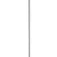 Z-Lite Rubicon 5" 1-Light LED Chrome Mini Pendant Light With Clear Glass Shade