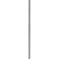 Z-Lite Rubicon 5" 1-Light LED Chrome Mini Pendant Light With Clear Glass Shade