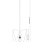 Z-Lite Salone 10" 1-Light Medium Base Matte Black Steel Gold Inner Shade Pendant Lighting