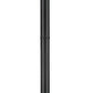 Z-Lite Sana 592PHMR-567P-BK 2-Light Black Aluminum Frame Clear Seedy Glass Shade Outdoor Post Mounted Fixture