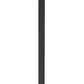 Z-Lite Sana 592PHMS-536P-BK 2-Light Black Aluminum Frame Clear Seedy Glass Shade Outdoor Post Mounted Fixture