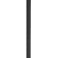 Z-Lite Sana 593PHMS-536P-BK 2-Light Aluminum Black Frame White Opal Glass Shade Outdoor Post Mounted Fixture