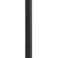 Z-Lite Sana 593PHMS-536P-BK 2-Light Aluminum Black Frame White Opal Glass Shade Outdoor Post Mounted Fixture