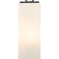 Z-Lite Sana 8" W x 26" H 3-Light Black Outdoor Post Mount Fixture With White Opal Glass Shade
